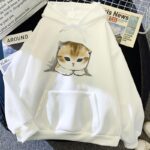 Shark Cute Cat Oversize Hoodie