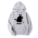 Scary Cat Causal Oversize Hoodie