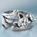 Cute Cat Claw Open Ring