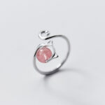 Cute Cat Claw Open Ring