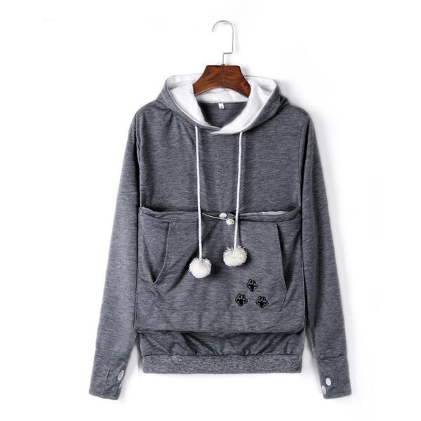 Catagaroo Hoodies with Kangaroo Pouch For Your Cat