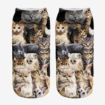 Purrfect Cat Ankle Socks